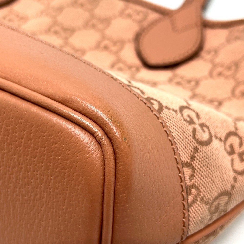 GUCCI Pink Canvas Tote Bag - Picture 10 of 16